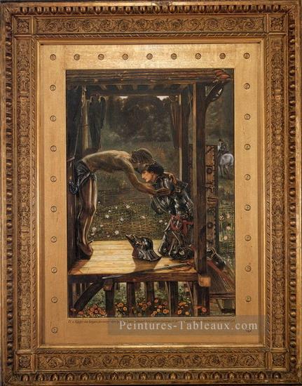Le Chevalier Miséricordieux préraphaélite Sir Edward Burne Jones Peintures à l'huile